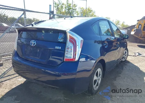 2013 Toyota Prius from USA, damaged, VIN JTDKN3DU8D1672462